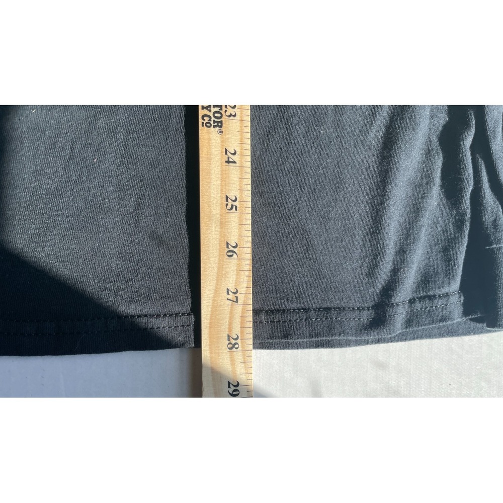 Nirvana Kurt Cobain Graphic Long Sleeve Band Tee Licensed Men Size L Black - Picture 5 of 7